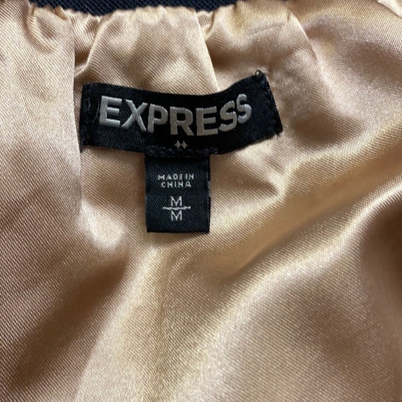 Express Burnished Velvet Design Skirt - Picture 4 of 4